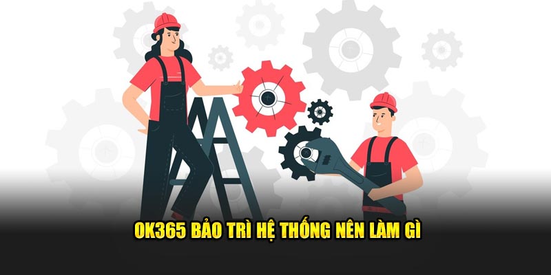 OK365 bảo trì hệ thống nên làm gì