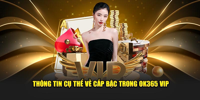 Thông tin cụ thể về cấp bậc trong OK365 VIP